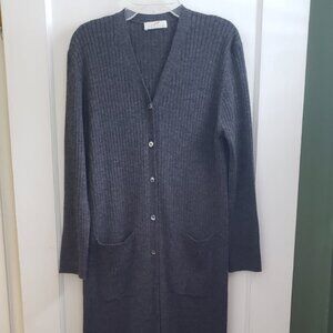 EUC women's long dress and sweater set medium